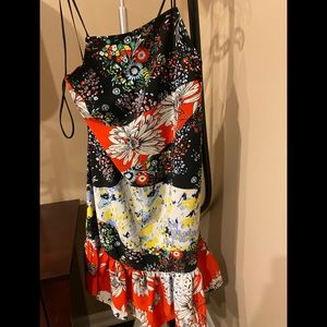 Nicole Miller spaghetti strap mini dress size 8